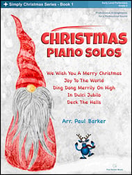 Christmas Piano Solos - Book 1 piano sheet music cover Thumbnail